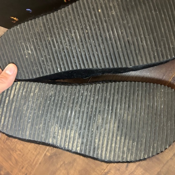 ESENES WORLDWIDE Eyeball Mules black fur - Picture 8 of 16